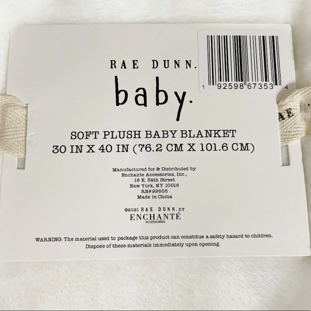 NEW 🍼👶Rae Dunn👶🍼 MAMA’S PUMPKIN Baby Blanket